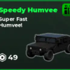 Speedy Humvee(49R) - War Tycoon
